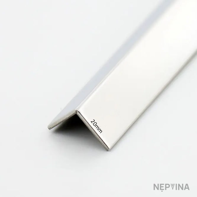 Nẹp inox chữ V 20mm